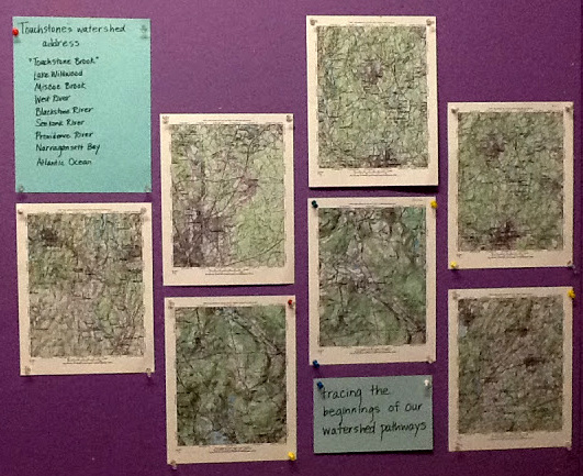 Topo watershed printouts whole group cropped