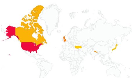 blog hits map