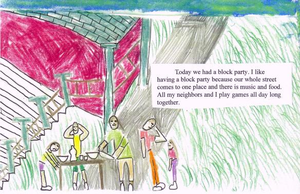 Our Places Luke 1 block party