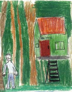 Our Places Matt treehouse detail