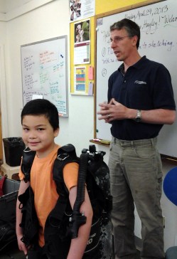 volunteers phil visiting